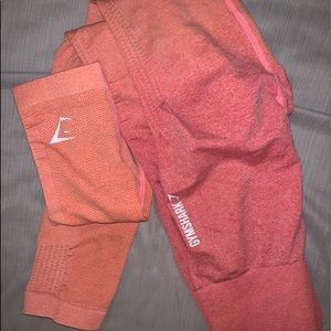 Pink and Orange Ombré Gymshark